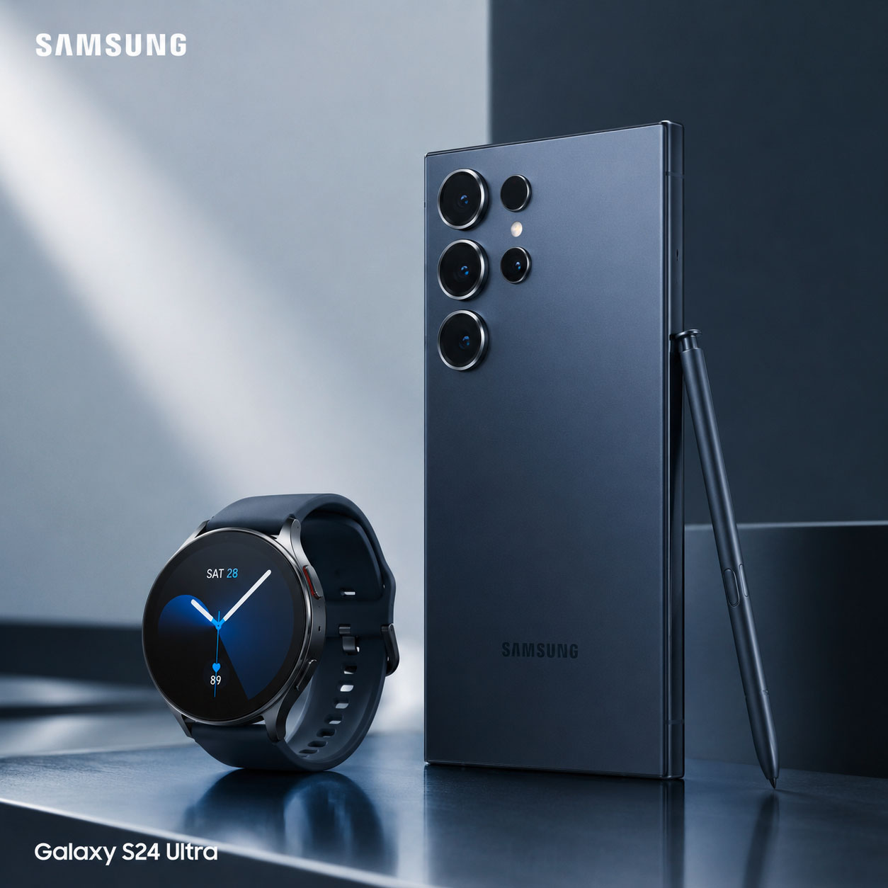 Lancement gamme Galaxy — Samsung (projet concept)