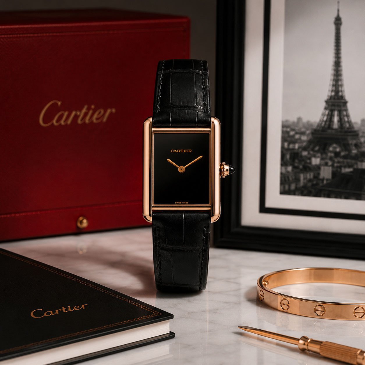 Identité digitale collection joaillerie — Cartier (projet concept)